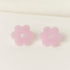 Small Acetate Daisy Earrings - Cities in Dust - Lilac