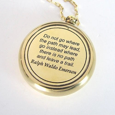 Trailblazer Compass Necklace - Ornamental things -