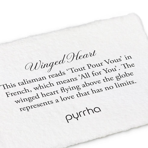 Winged Heart Talisman - Pyrrha -