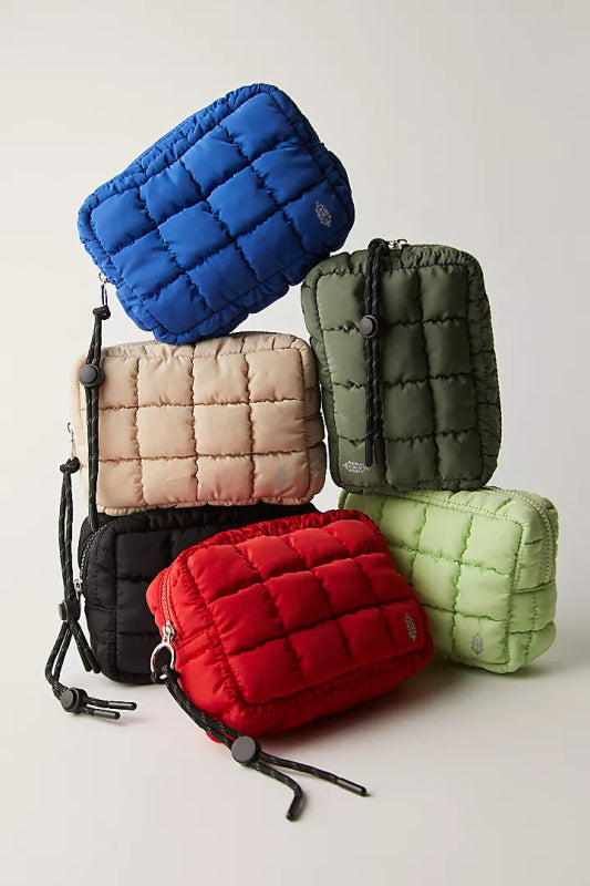 Free People Movement Quilted Mini Case Winterberry