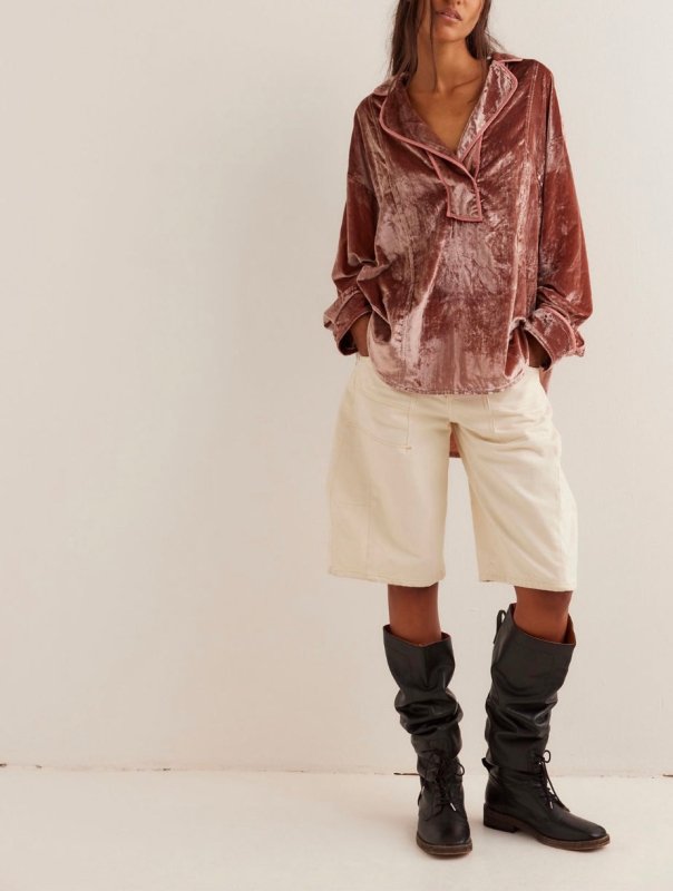 Free people online velvet tunic